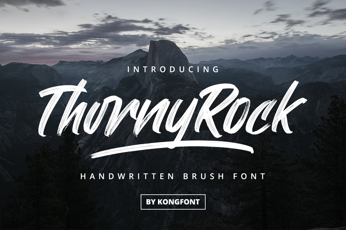 Thorny Rock Free Font