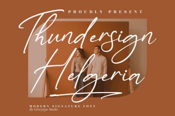 Thundersign Helgeria Free Font