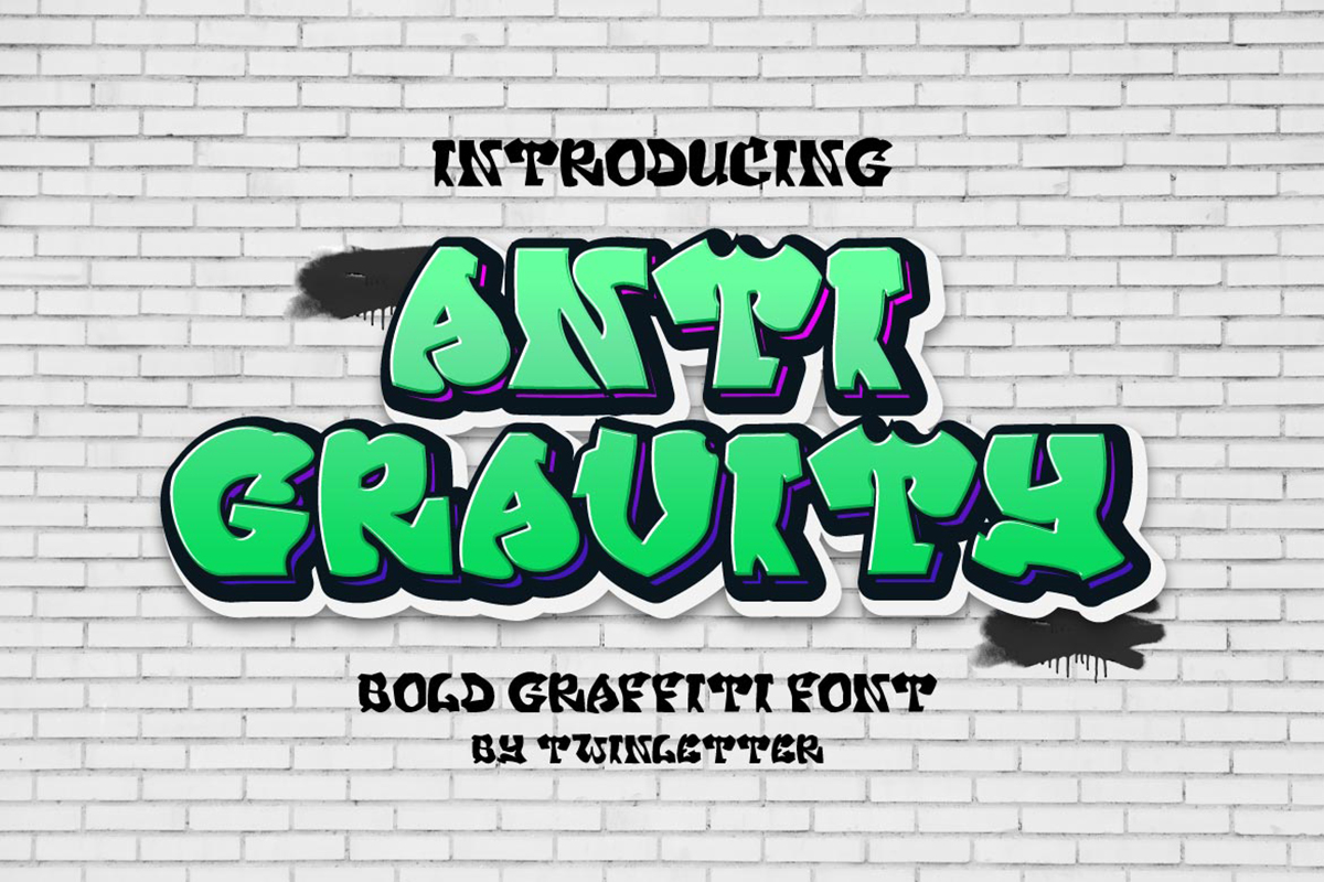 Anti Gravity Free Font