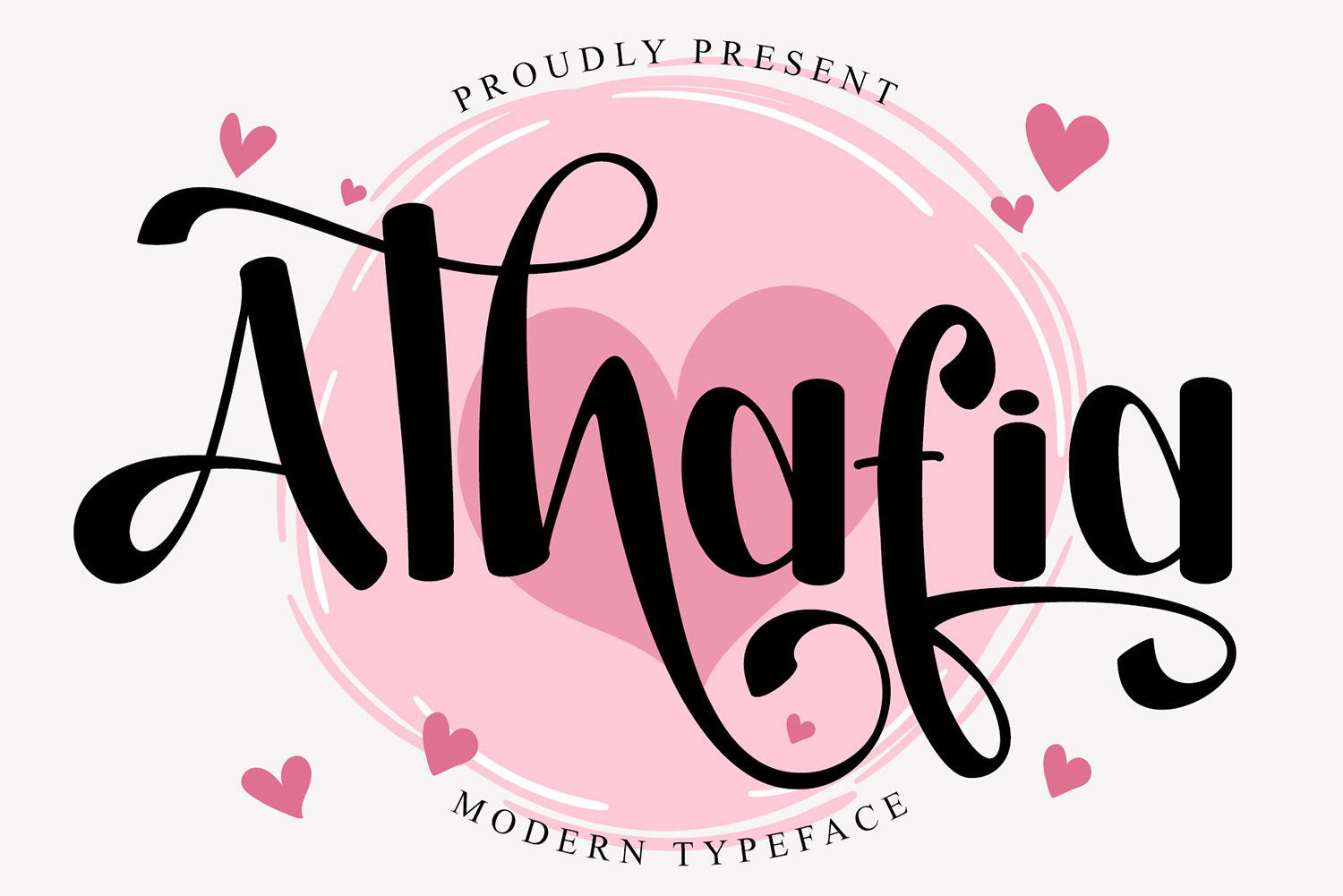 Athafia Free Font