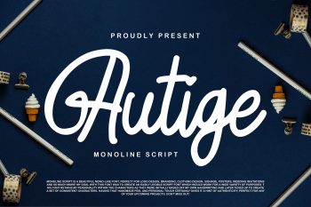 Autige Free Font