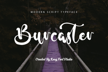 Burcaster Free Font