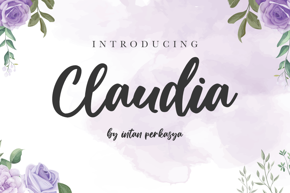 Claudia Free Font