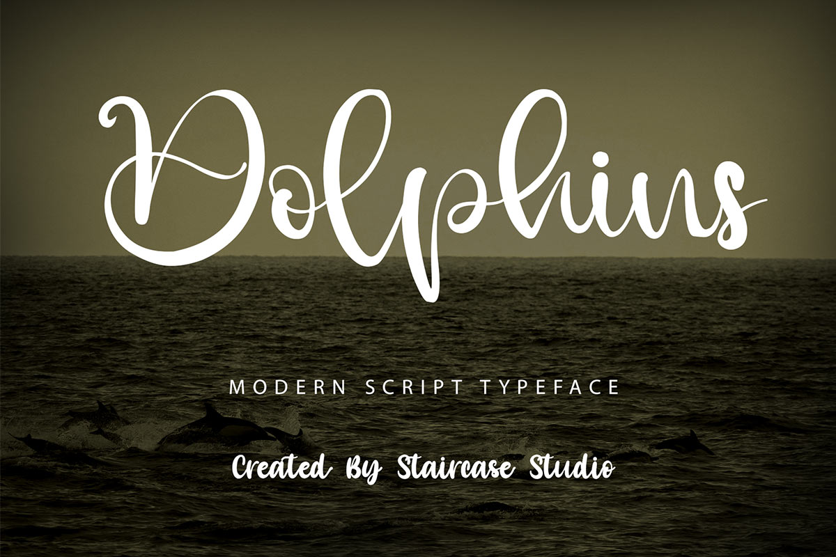 Dolphins Free Font
