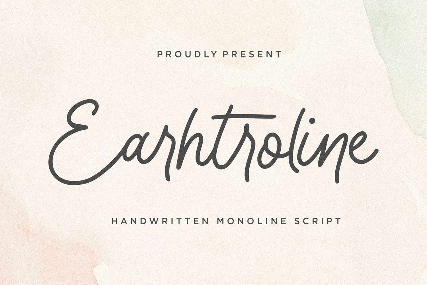 Earhtroline Free Font