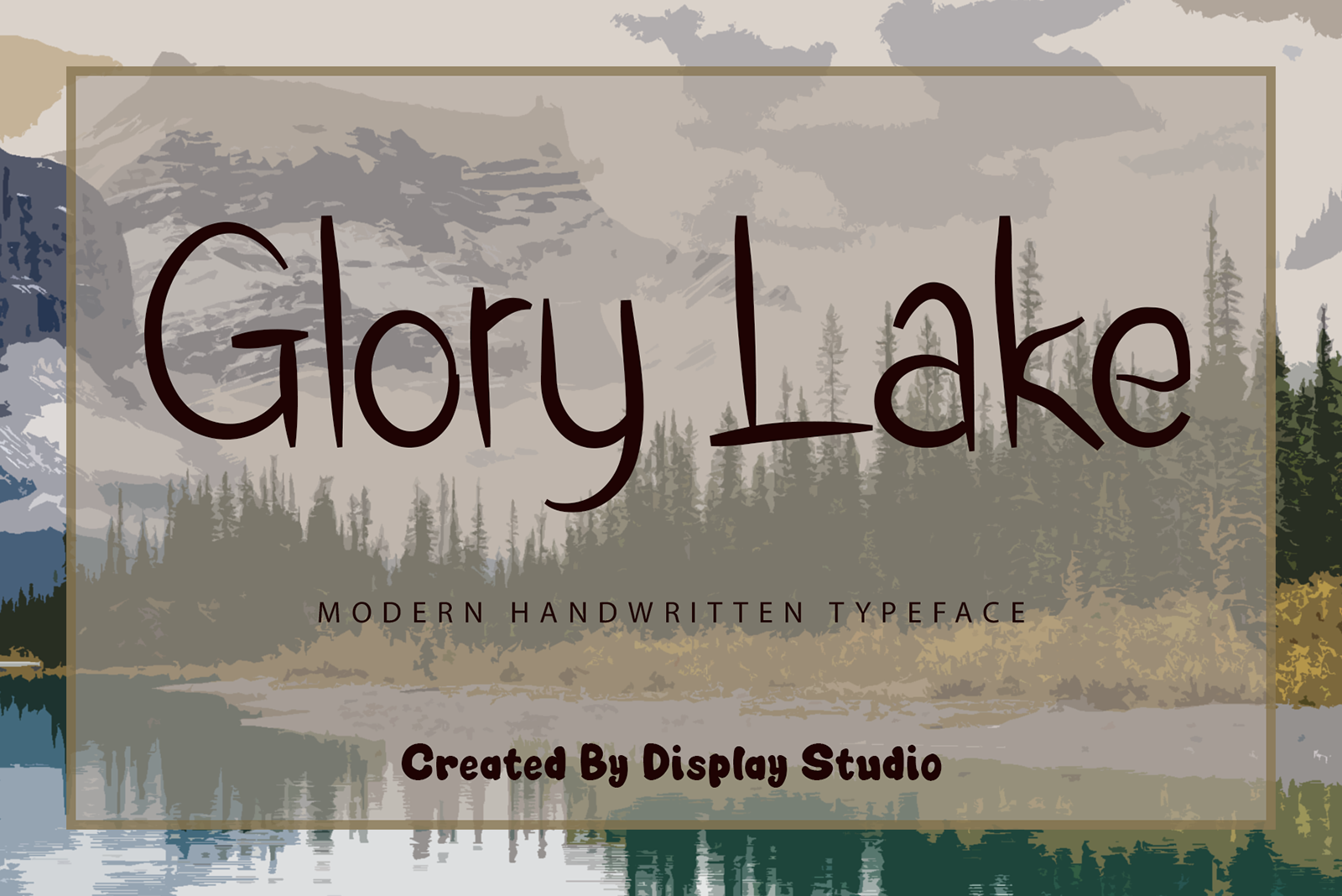 Glory Lake Free Font