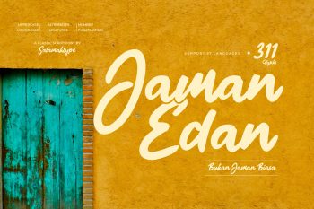 Jaman Edan Free Font