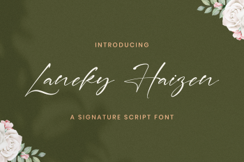 Laneky Haizen Free Font