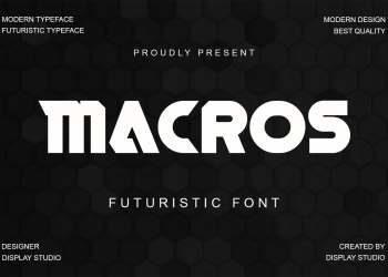 Macros Free Font