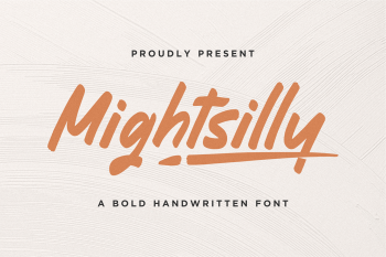 Mightsilly Free Font
