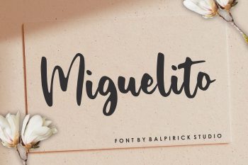 Miguelito Free Font