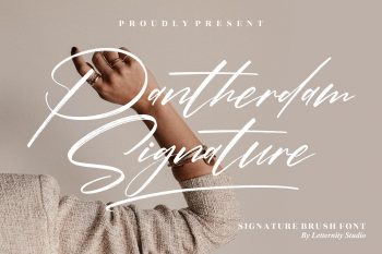 Pantherdam Signature Free Font