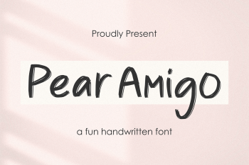 Pear Amigo Free Font