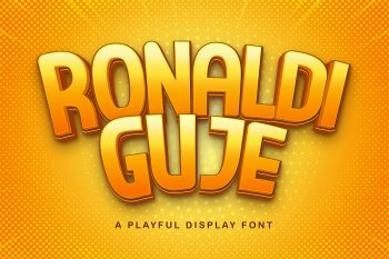Ronaldi Guje Free Font