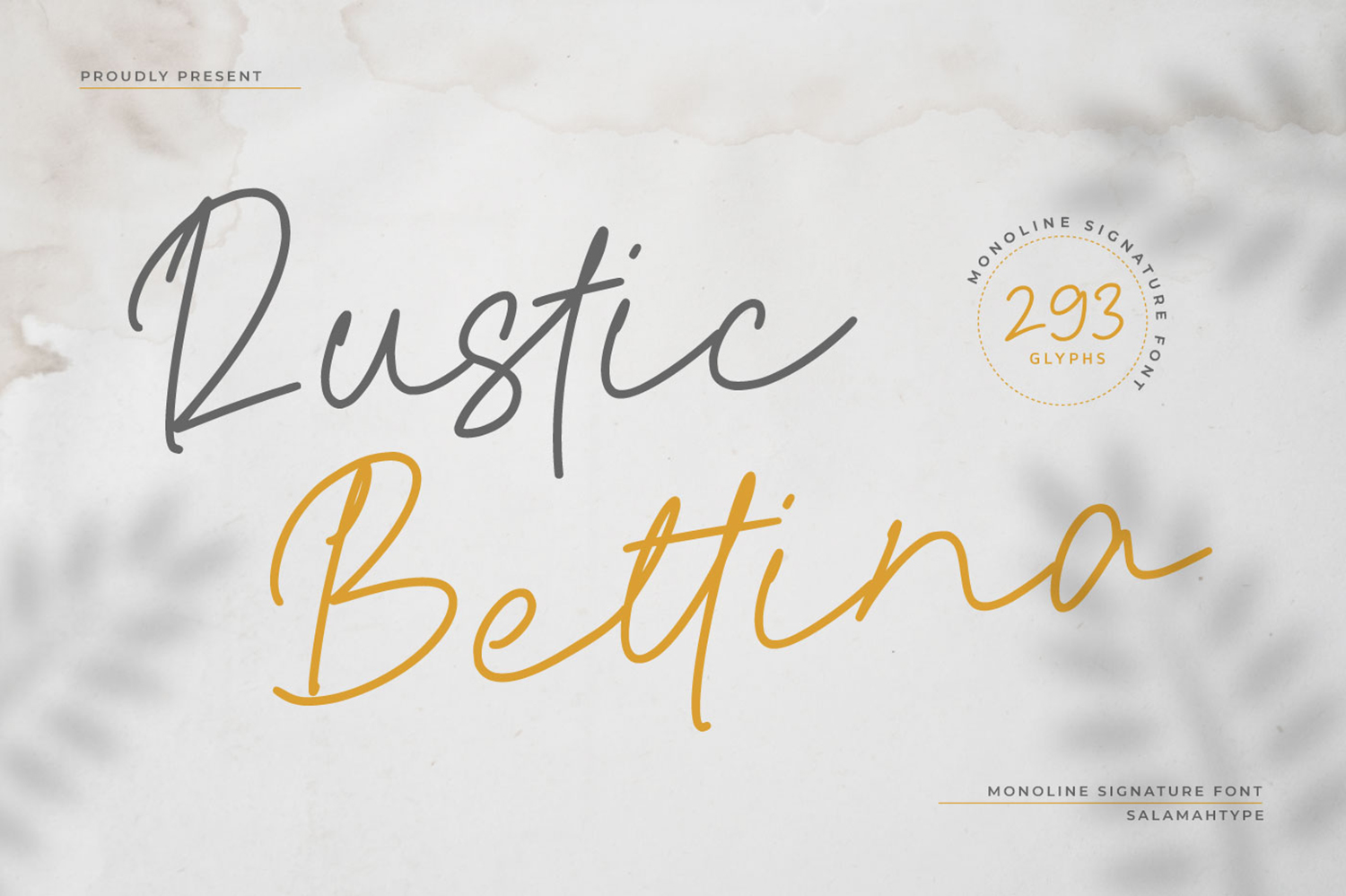 Rustic Bettina Free Font