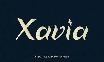 Xavia Free Font