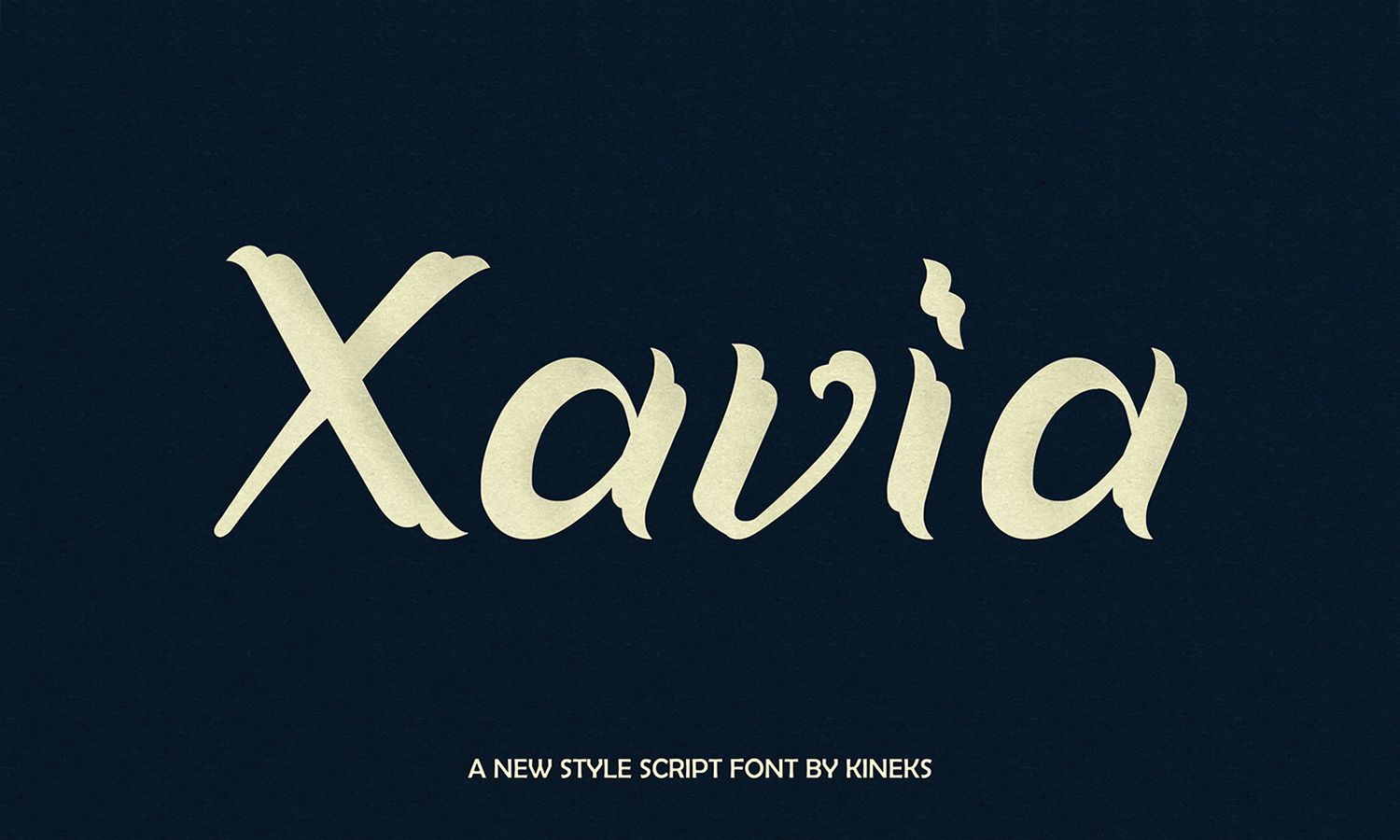 Xavia Free Font