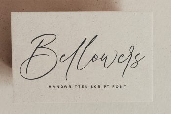 Bellowers Free Font