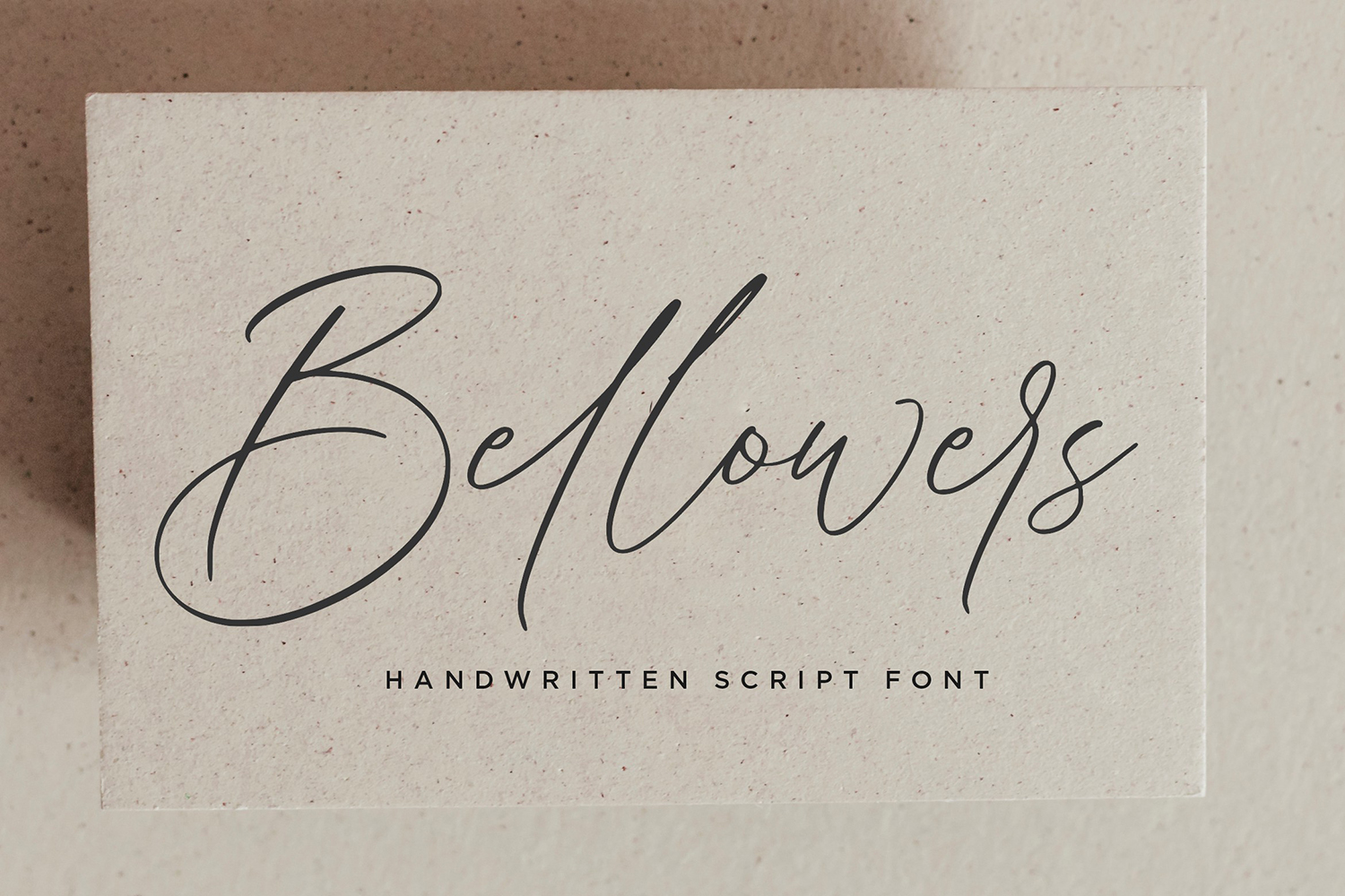 Bellowers Free Font
