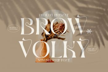 Brow Volky Free Font