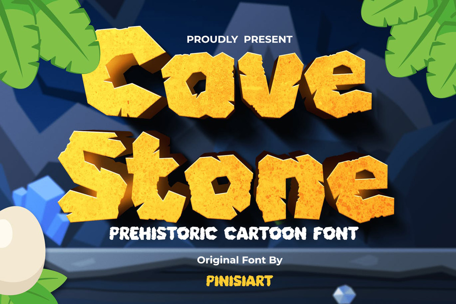 Cave Stone Free Font