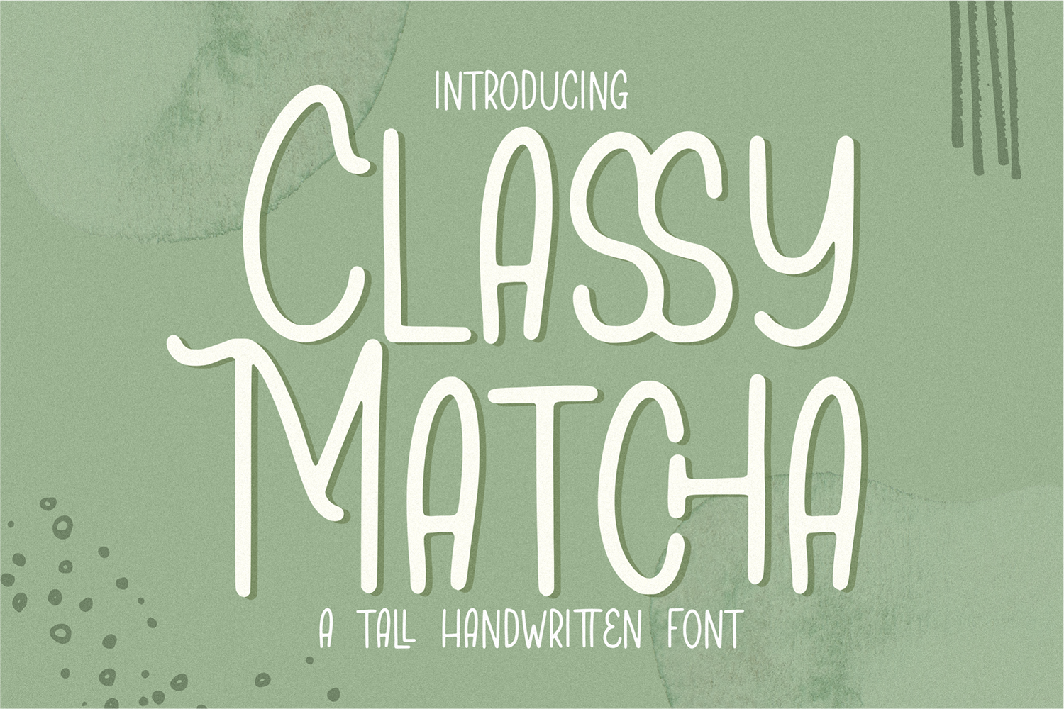 Classy Matcha Free Font