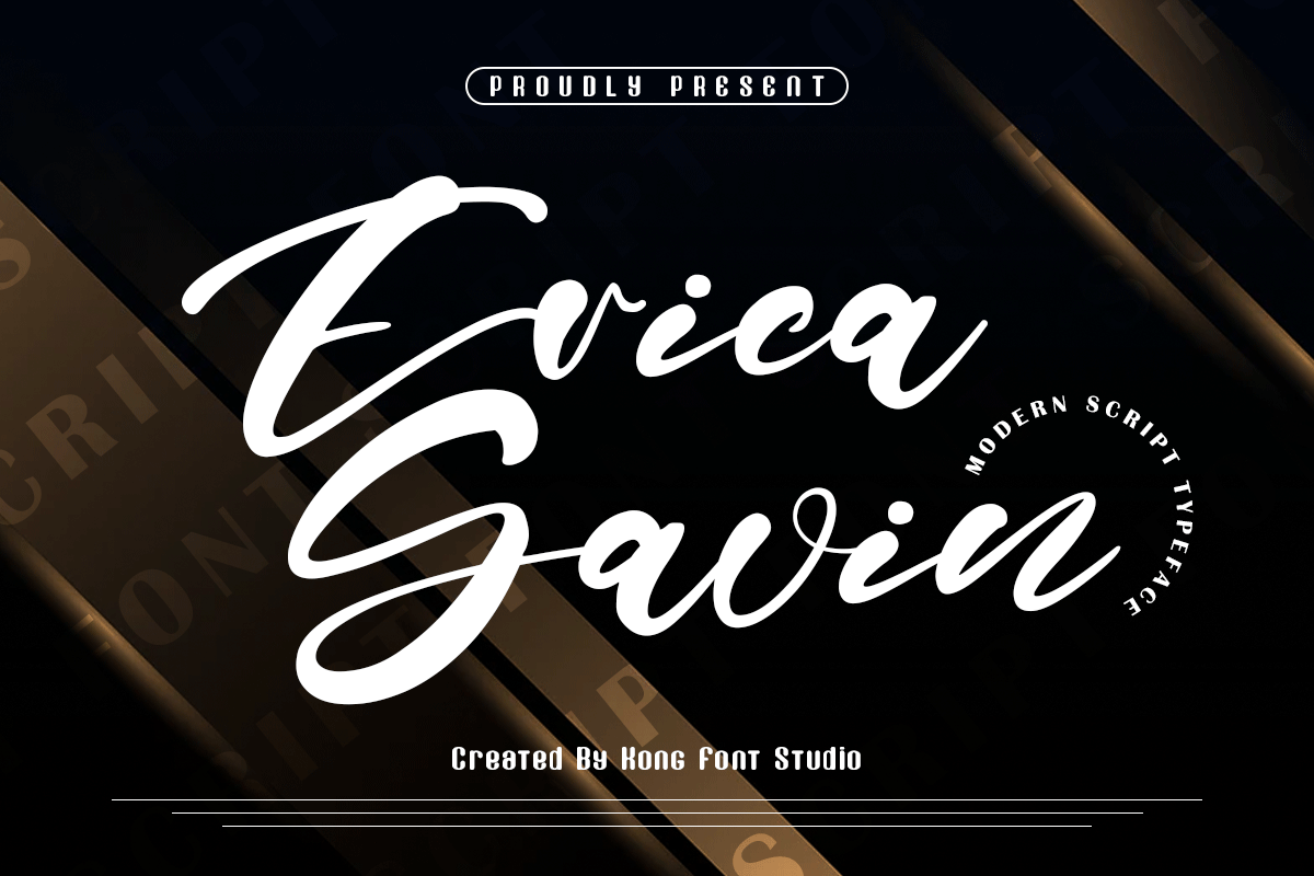 Erica Gavin Free Font