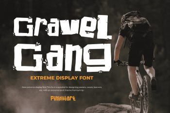 Gravel Gang Free Font