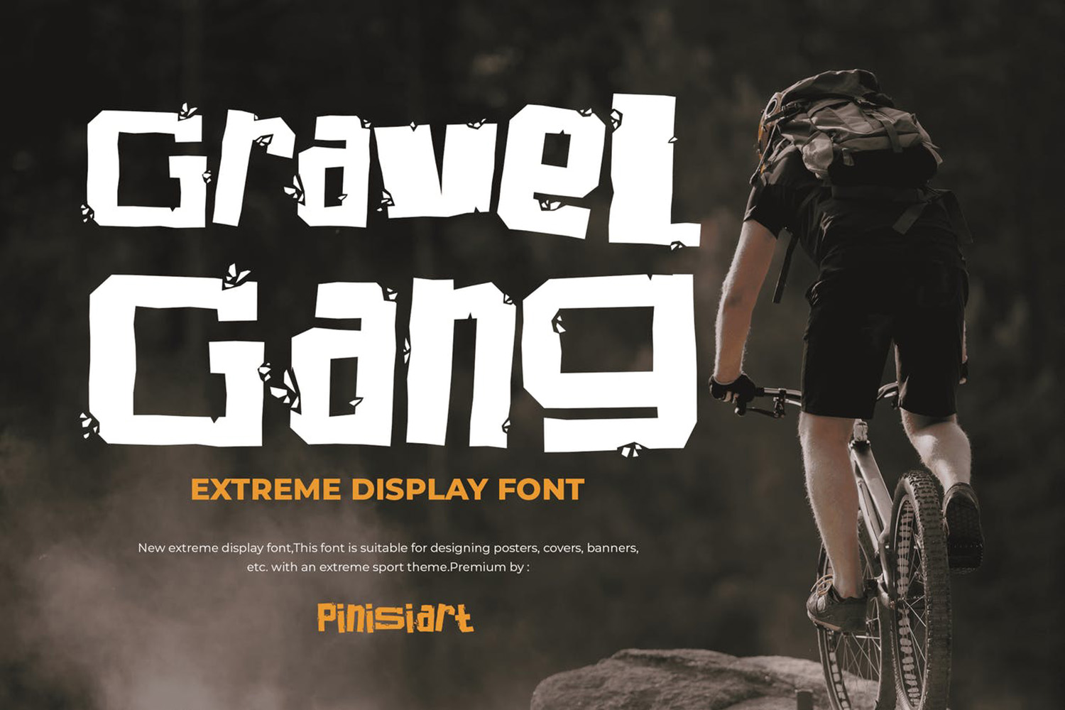 Gravel Gang Free Font