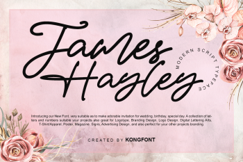 James Hayley Free Font