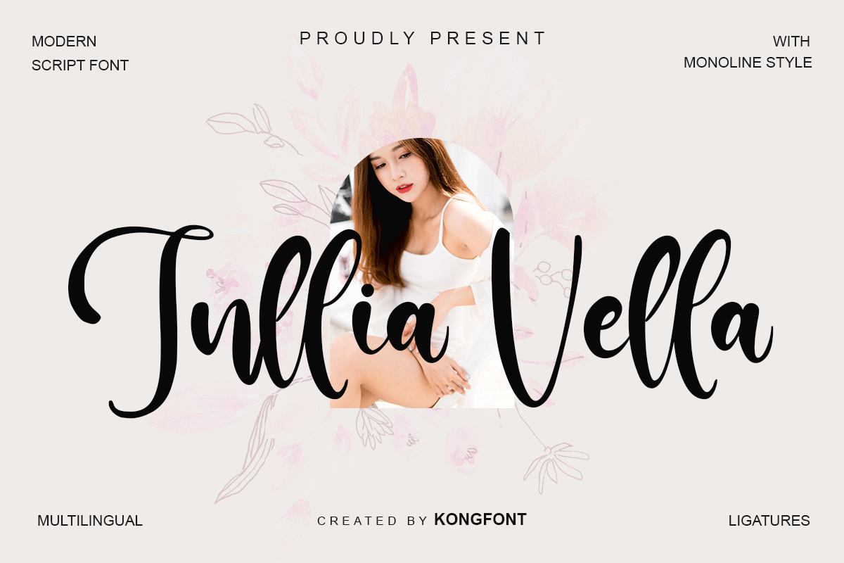 Jullia Vella Free Font