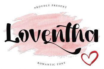 Loventha Free Font