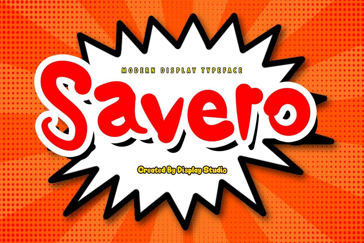 Savero Free Font