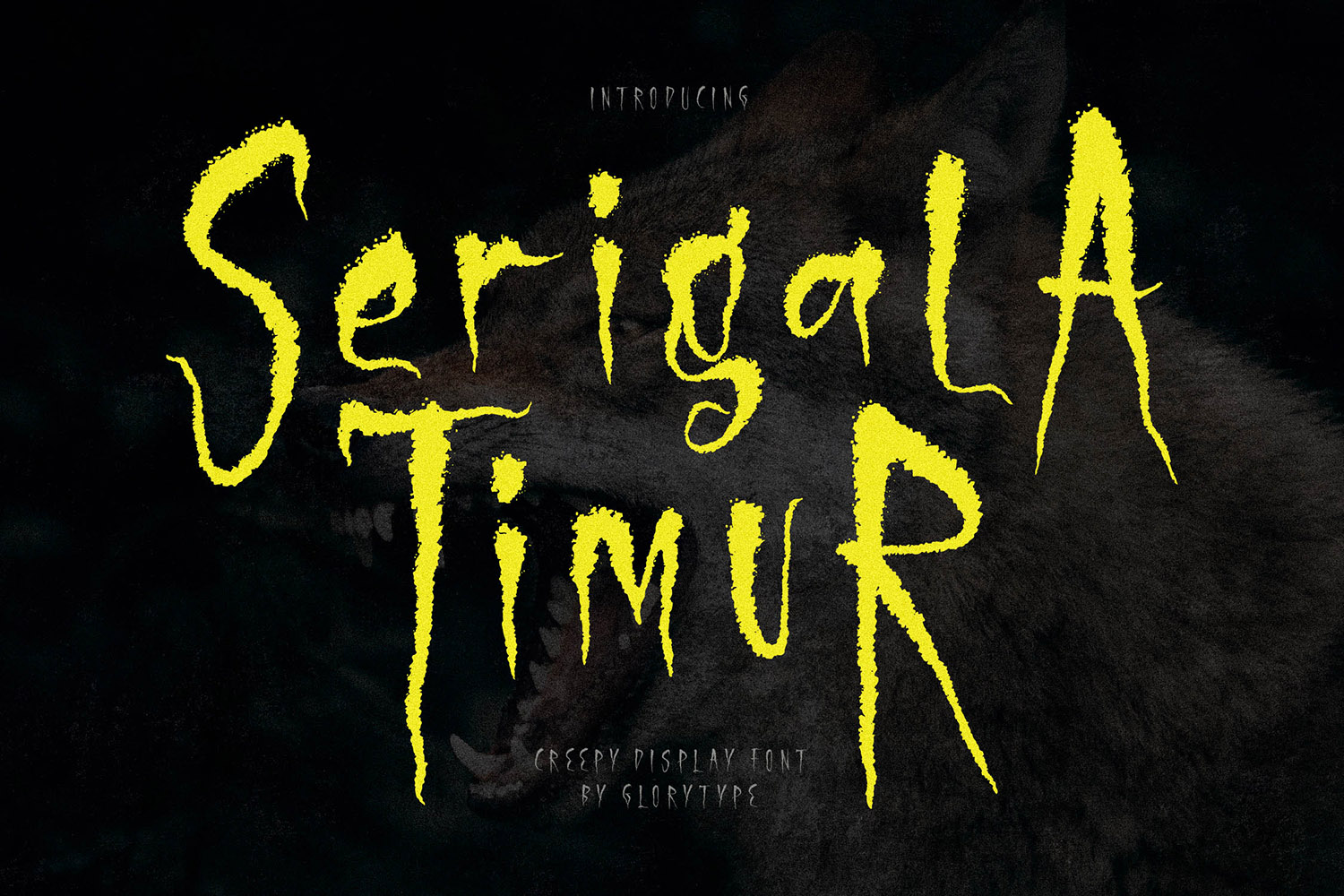 Serigala Timur Free Font