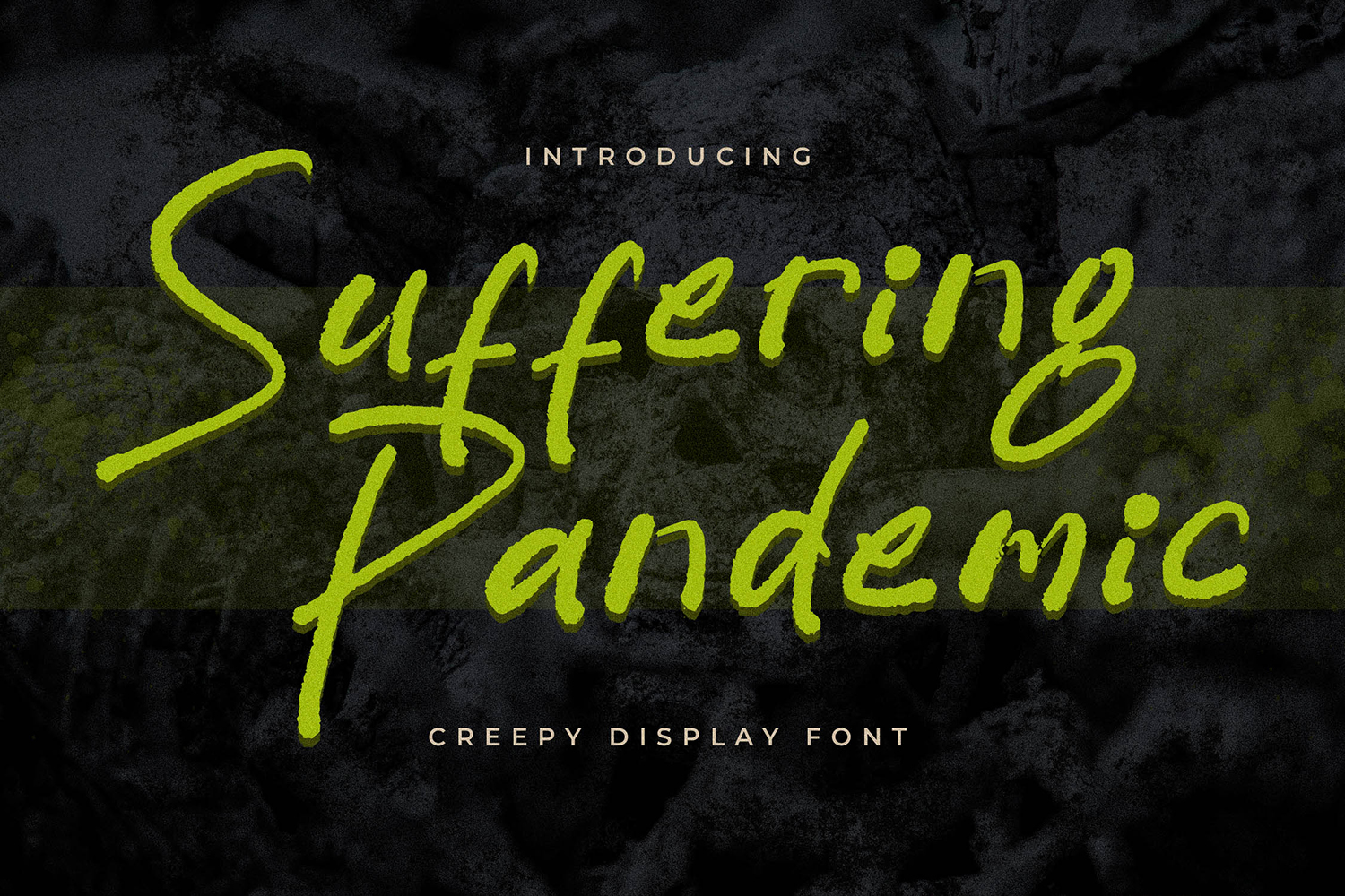 Suffering Pandemic Free Font