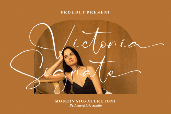 Victoria Signate Free Font