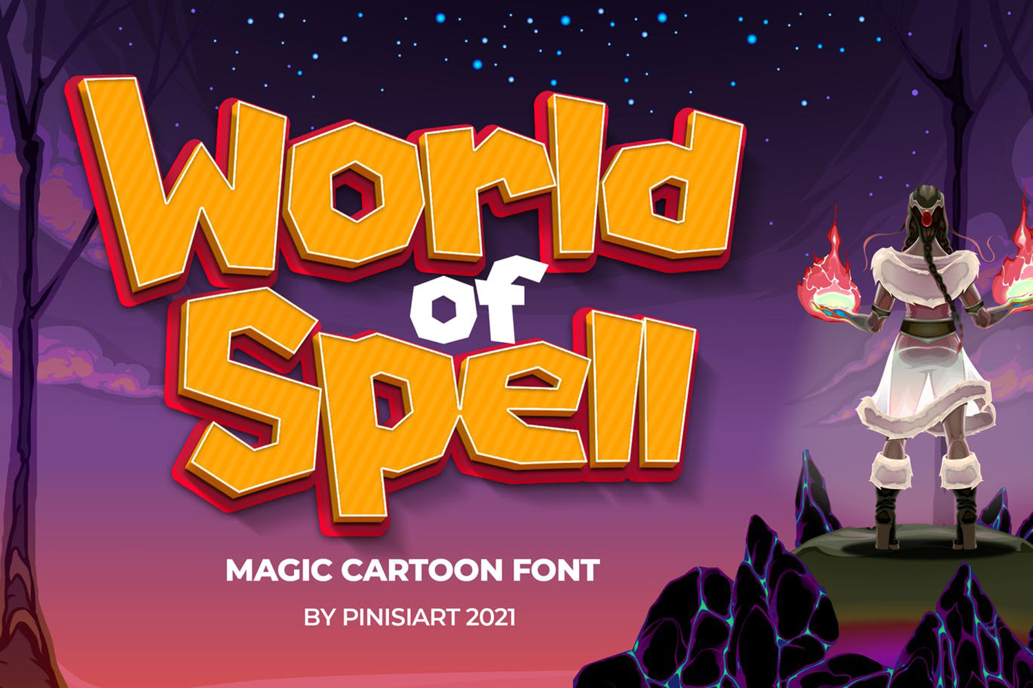 World of Spell Free Font