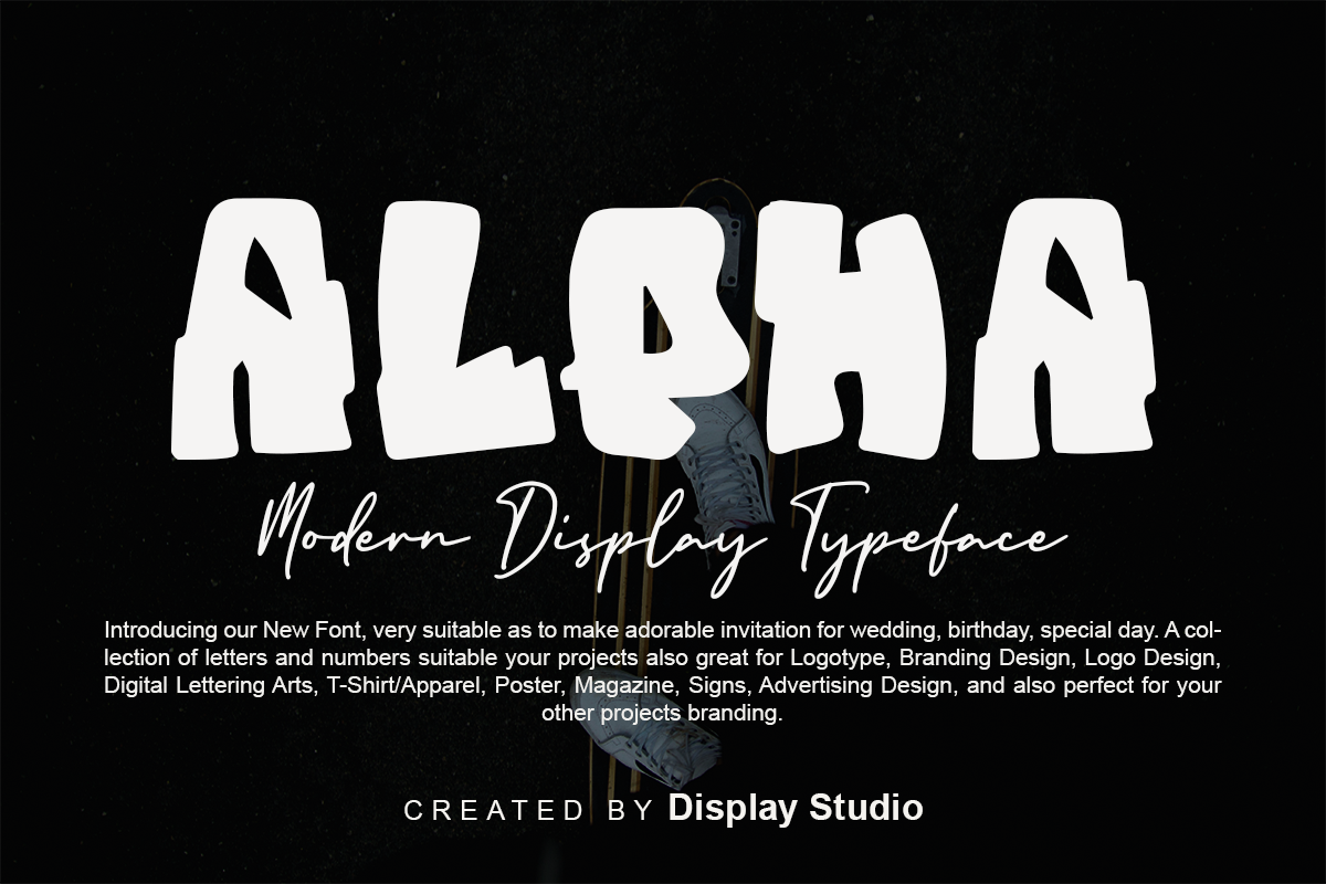 Alpha Free Font