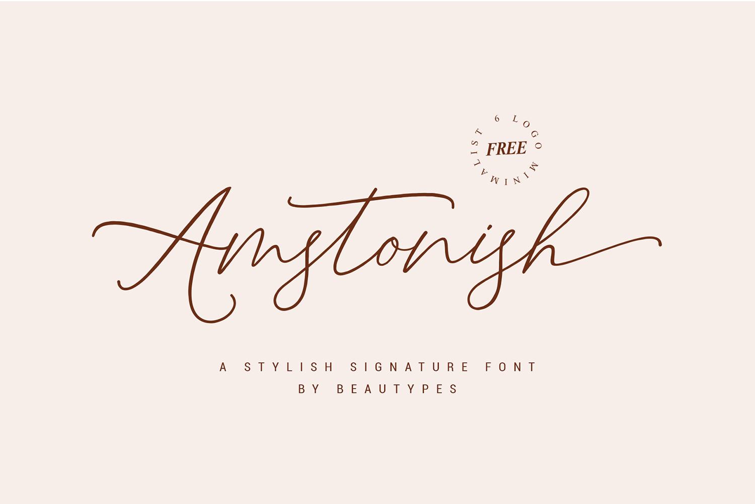 Amstonish Free Font