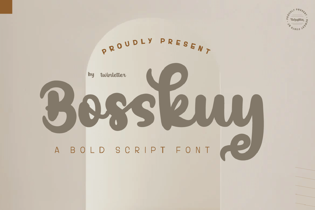 Bosskuy Free Font