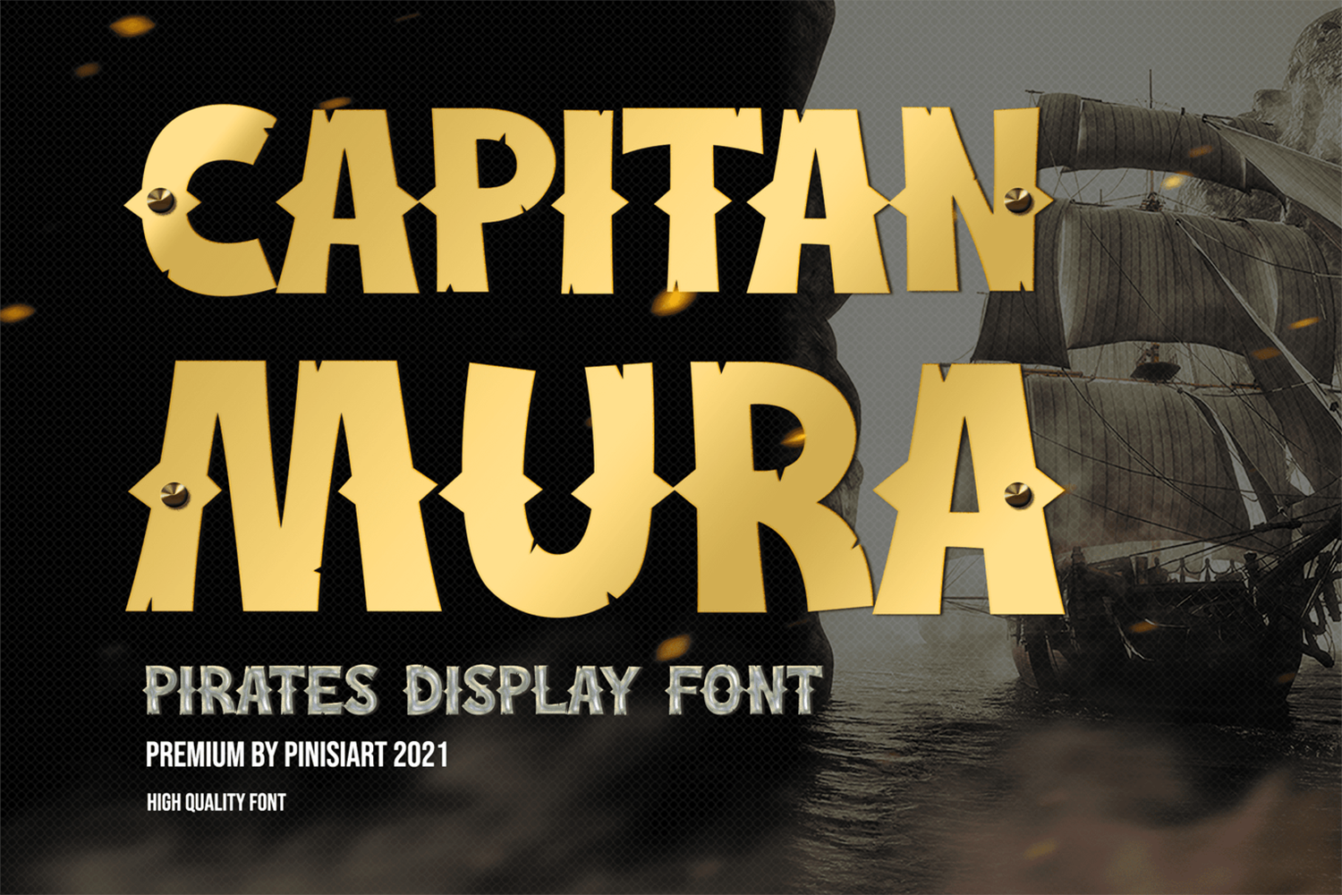 Capitan Mura Free Font
