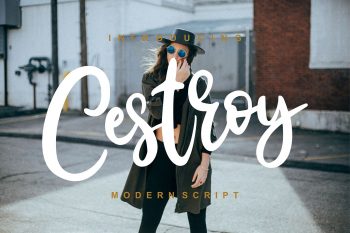 Cestroy Free Font