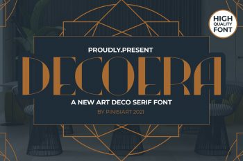 Decoera Free Font