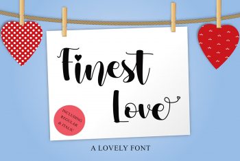 Finest Love Free Font