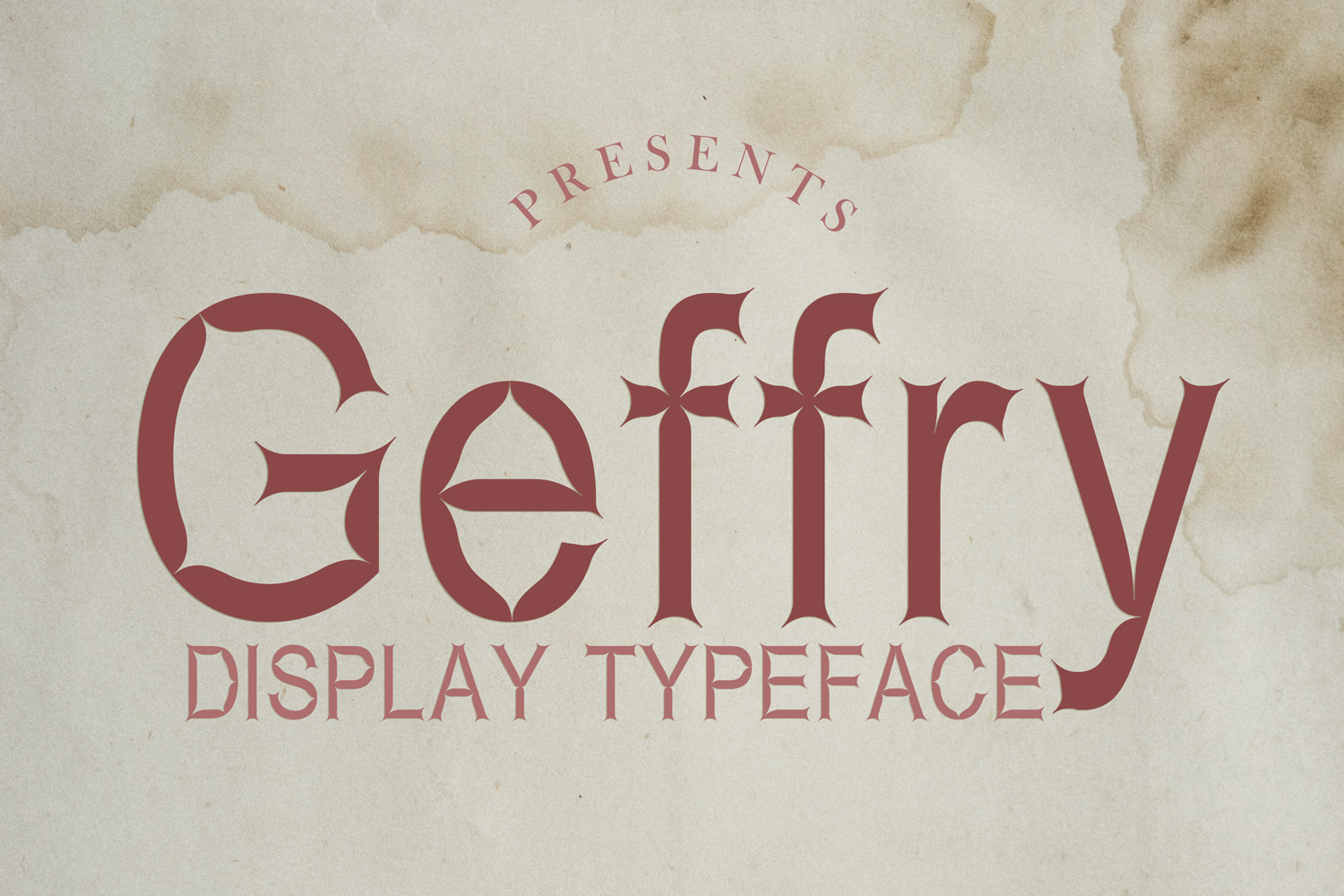 Geffry Free Font