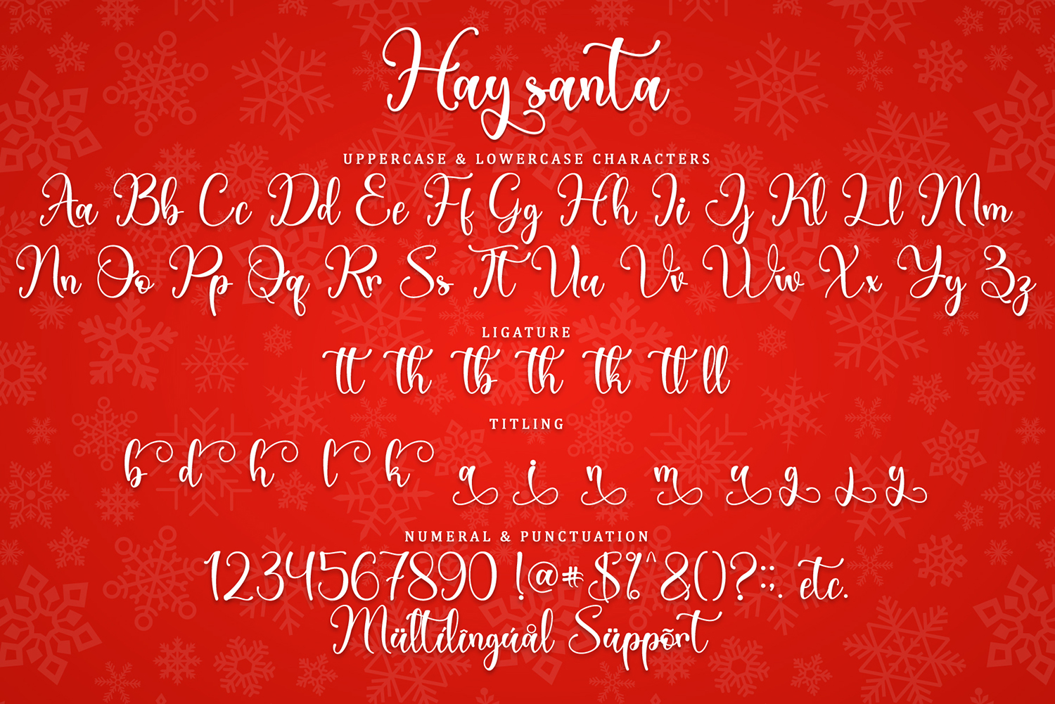 Hay Santa Free Font