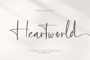 Heartworld Free Font