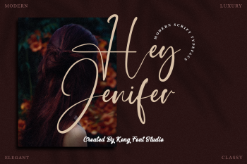 Hey Jenifer Free Font