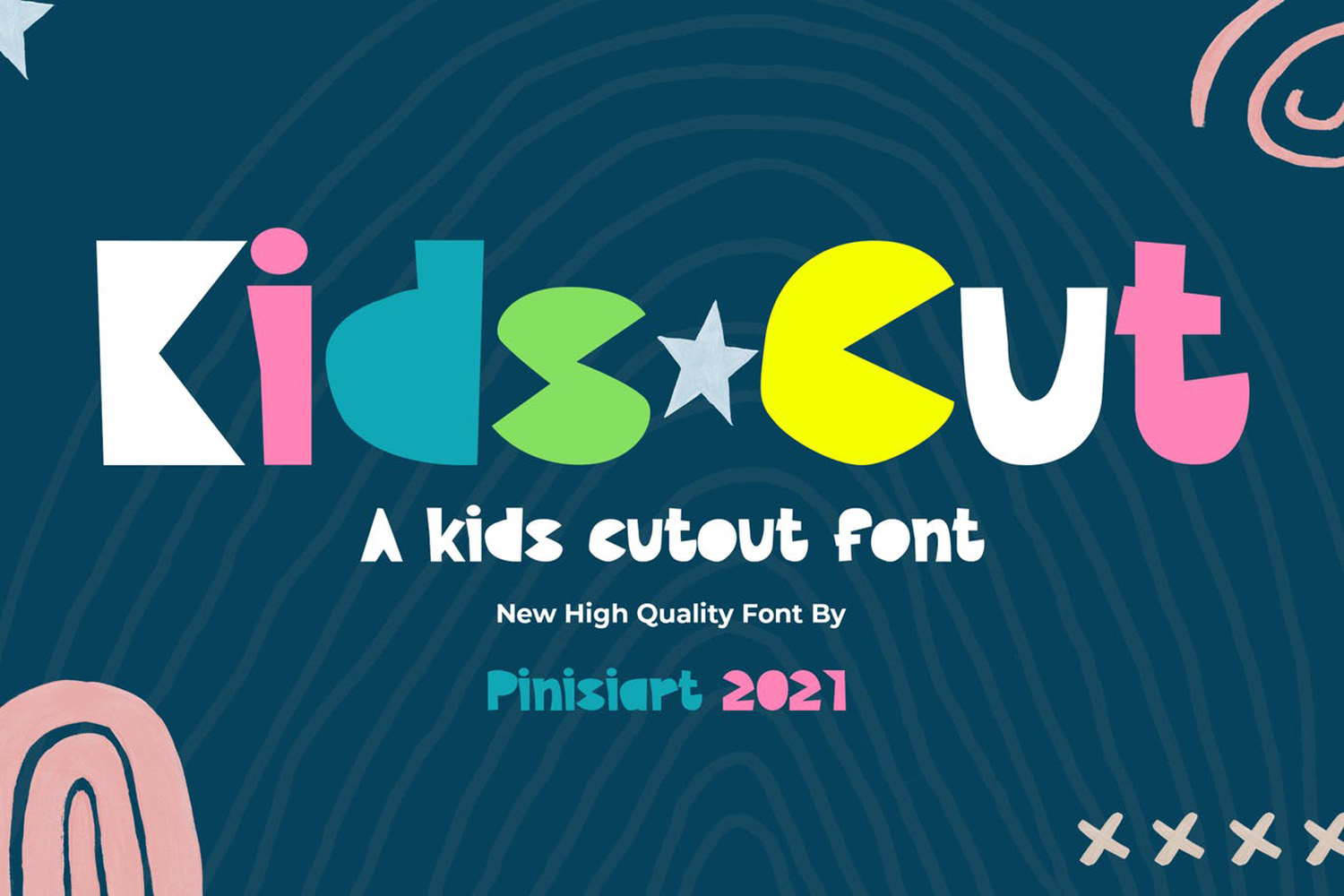Kids Cut Free Font