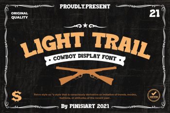 Light Trail Free Font